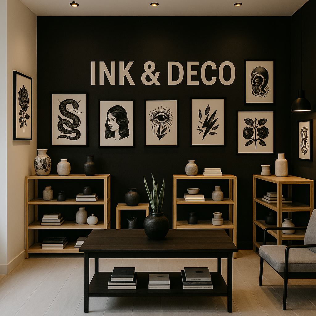 Local Ink & Deco por dentro